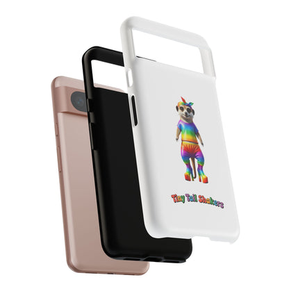 Rainbow Meerkat Tiny Tail Shaker | Phone Case