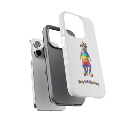 Rainbow Meerkat Tiny Tail Shaker | Phone Case