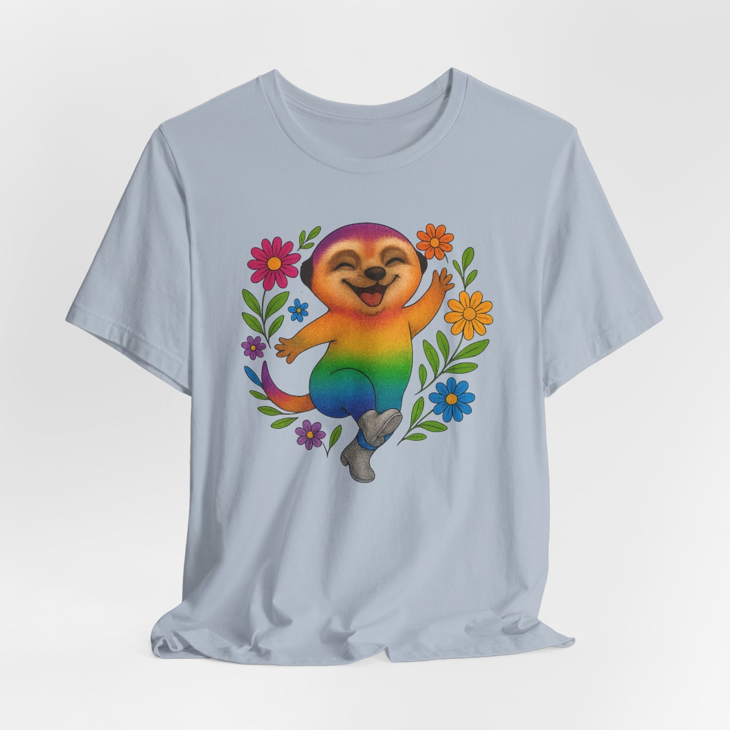 Rainbow Meerkat | Dance Through Life in Color