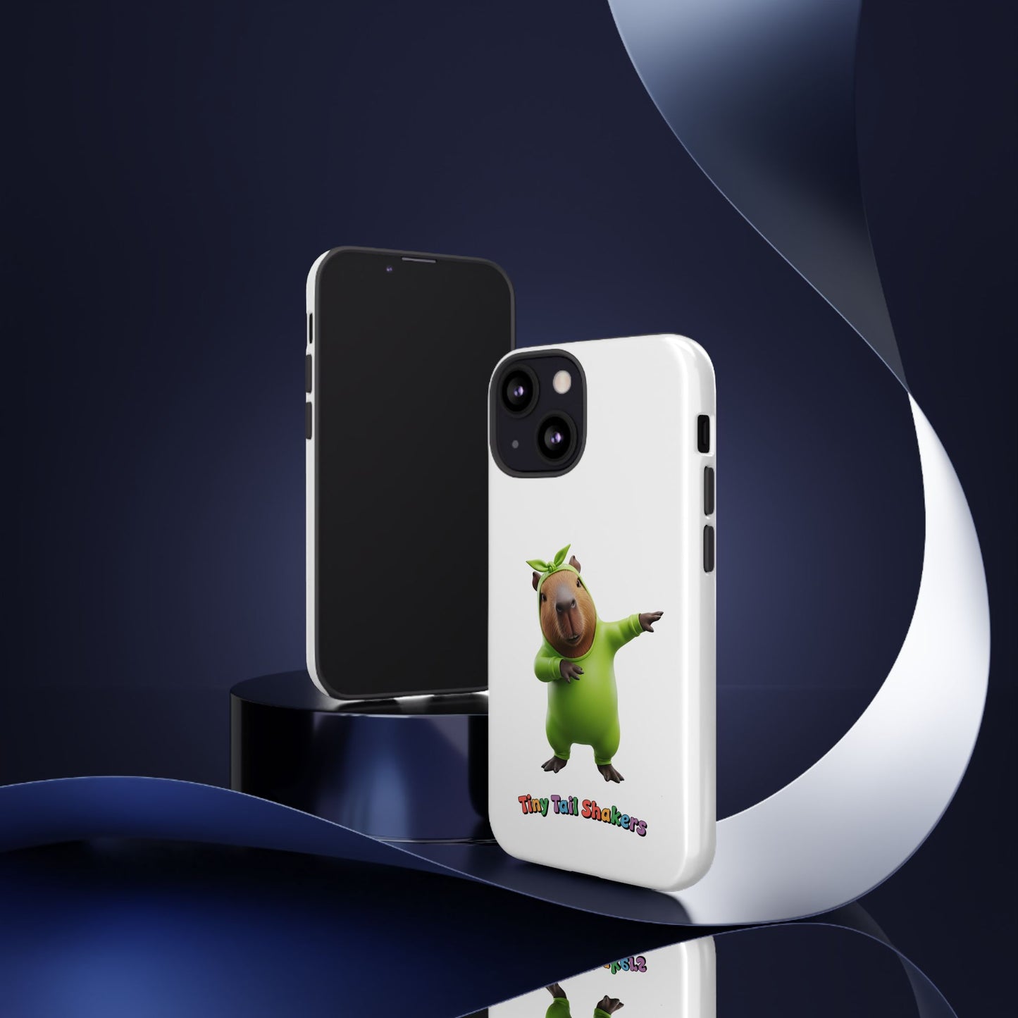 Happy Capybara Tiny Tail Shaker | Phone Case