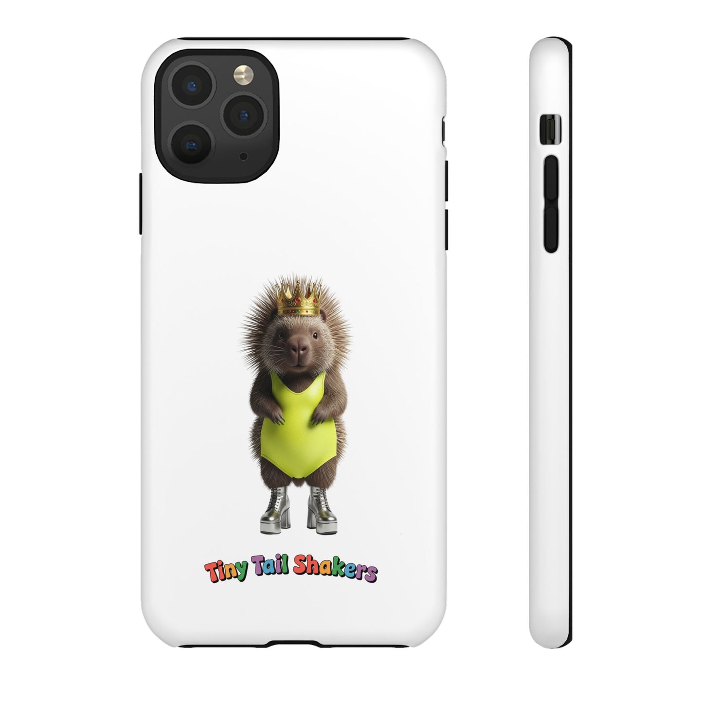 Porcupine Queen Tiny Tail Shaker | Phone Case
