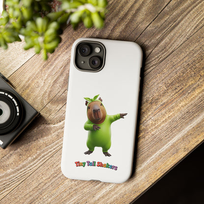 Happy Capybara Tiny Tail Shaker | Phone Case