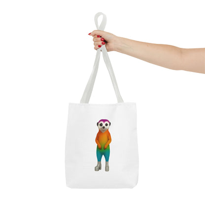 OG Rainbow Meerkat Tote Bag