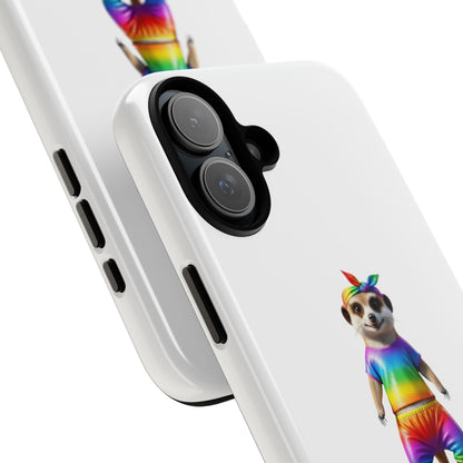 Rainbow Meerkat Tiny Tail Shaker | Phone Case