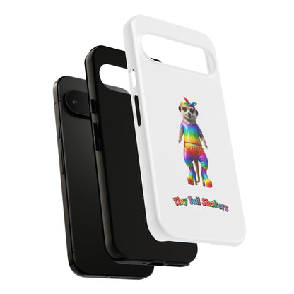 Rainbow Meerkat Tiny Tail Shaker | Phone Case