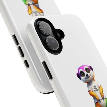 Rainbow Meerkat 2 Tiny Tail Shaker | Phone Case