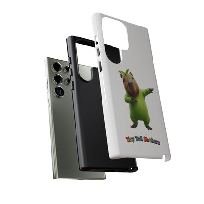 Happy Capybara Tiny Tail Shaker | Phone Case