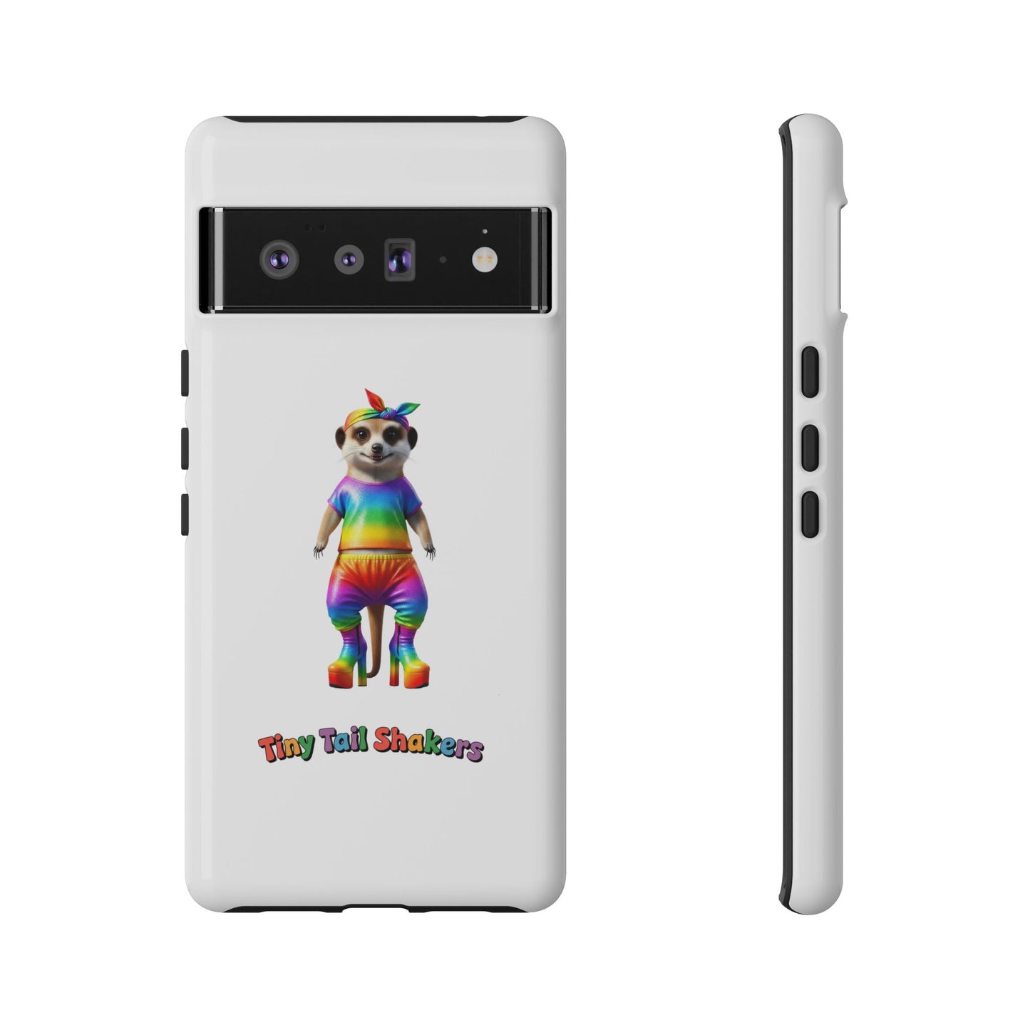 Rainbow Meerkat Tiny Tail Shaker | Phone Case